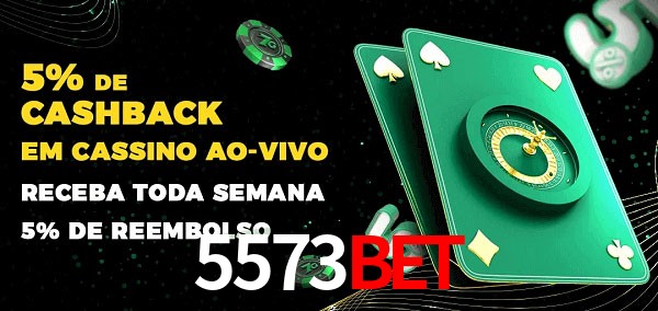 Promoções do cassino ao Vivo 5573bet